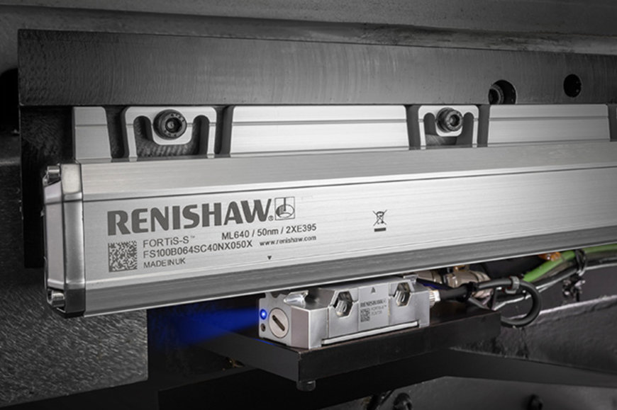 RENISHAW LAUNCHES LONGER-LENGTH FORTIS&trade; ENCODER SCALES